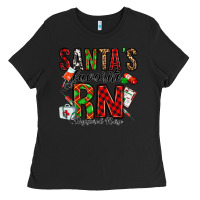 Black santa's favorite rn Ladies Tee - Jasminsmagicworld