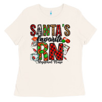 Bone santa's favorite rn Ladies Tee - Jasminsmagicworld