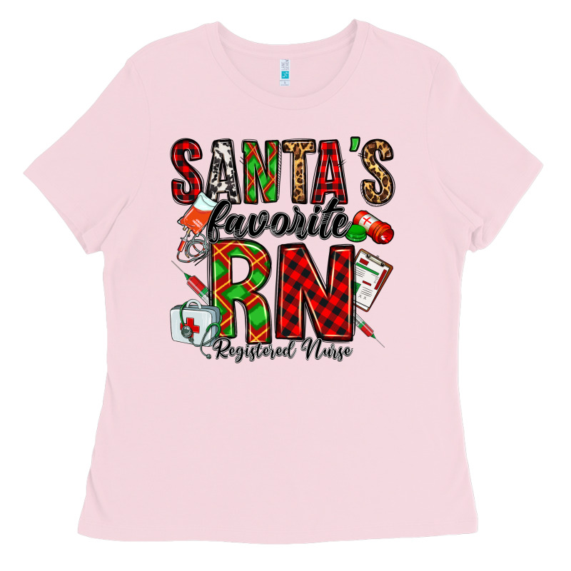Santa's Favorite Rn Ladies Tee by Jasminsmagicworld | Teevron