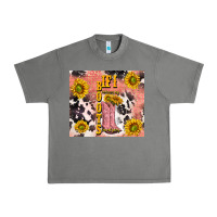 Tornado cowgirl boots sunflower Urban Heavy Tee - TumblerDesignByShophia