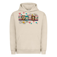 Pigment French Oak daisy auntie Urban Hoodie - AdoDesignShop