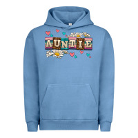 Pigment Pebble Blue daisy auntie Urban Hoodie - AdoDesignShop