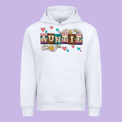 Daisy Auntie Urban Hoodie Designed By Adodesignshop