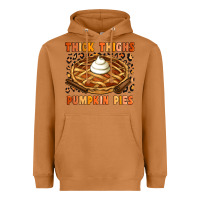 Meerkat Thick Thighs Pumpkin Pies Heavyweight Hoodie - Artiststas