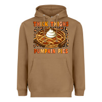 Toasted Coconut Thick Thighs Pumpkin Pies Heavyweight Hoodie - Artiststas
