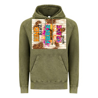 Vintage Olive kind heart fierce mind brave spirit Vintage Hoodie - TumblerDesignByShophia