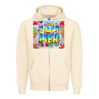 Sandshell summer time Zipper Hoodie - CowhideDigitalArt