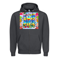 Smoke summer time Zipper Hoodie - CowhideDigitalArt