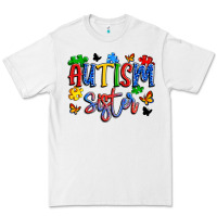 White autism sister Premium Tee - Artiststas