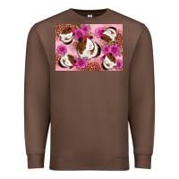Chestnut Guinea pig flowers Premium Sweatshirt - Artiststas
