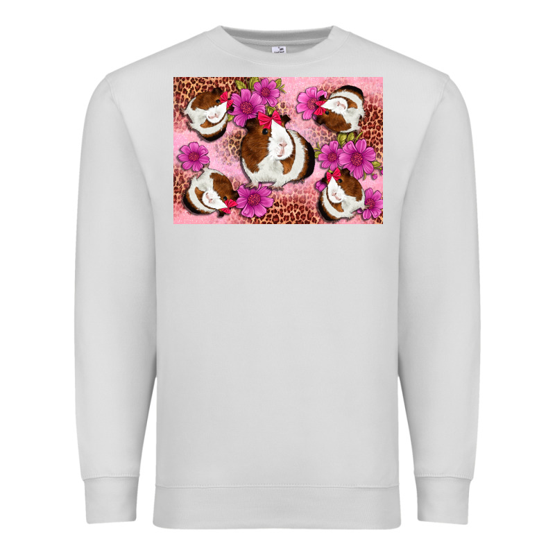 Guinea Pig Flowers Premium Sweatshirt by Artiststas | Teevron