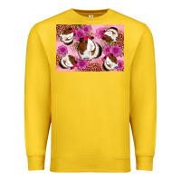 Lemon Guinea pig flowers Premium Sweatshirt - Artiststas