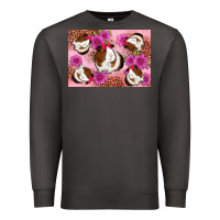 Smoke Guinea pig flowers Premium Sweatshirt - Artiststas