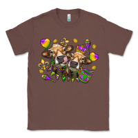 Chestnut Mardi Gras heifers Classic Tee - NancyCooperArtShop
