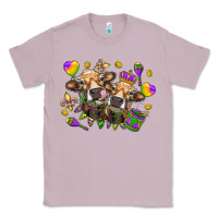 Lilac Mardi Gras heifers Classic Tee - NancyCooperArtShop