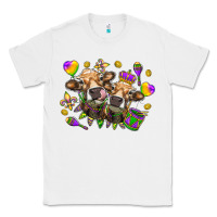 White Mardi Gras heifers Classic Tee - NancyCooperArtShop