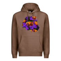 Chestnut halloween pumpkin patch  1 Premium Hoodie - BundleAndBundleShop