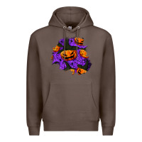 Coffee halloween pumpkin patch  1 Premium Hoodie - BundleAndBundleShop