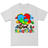 Dove Grey different is beautiful Premium Tee - Artiststas
