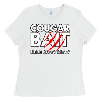 White cougar bait funny halloween costume older woman younger man Ladies Tee - lanVoArt