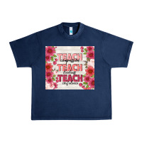 Navy teacher life Urban Heavy Tee - TumblerDesignByShophia