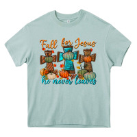 Arona fall for jesus he never leaves Heavy Core Tee - BundleAndBundleShop