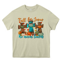 Mossy fall for jesus he never leaves Heavy Core Tee - BundleAndBundleShop