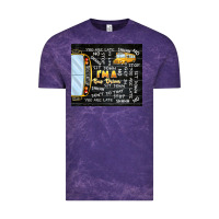 Cloud Purple i'm a bus driver school bus black Vintage Tee - TumblerDesignByShophia