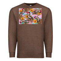 Chestnut Baby monkey flowers Premium Sweatshirt - Artiststas