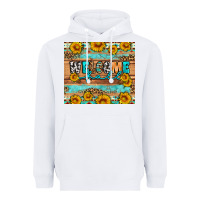 White Welcome fall Heavyweight Hoodie - Artiststas