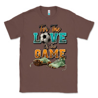 Chestnut For the love of the game Soccer Classic Tee - NancyCooperArtShop