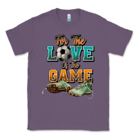 Lavender For the love of the game Soccer Classic Tee - NancyCooperArtShop