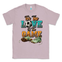 Lilac For the love of the game Soccer Classic Tee - NancyCooperArtShop