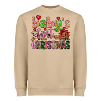 Mushroom baby's first christmas Heavyweight Sweatshirt - FaDigitalArtStudio