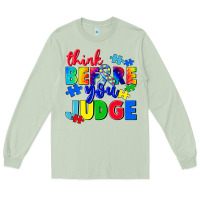 Matcha think before you judge Long Sleeve Tee - CowGirlArtShop