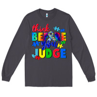 Smoke think before you judge Long Sleeve Tee - CowGirlArtShop