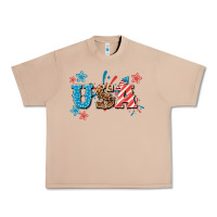 Burro USA 4th of july Urban Heavy Tee - HowdyJamesFarm