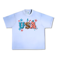 Grape Ice USA 4th of july Urban Heavy Tee - HowdyJamesFarm
