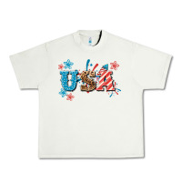 Pistachio USA 4th of july Urban Heavy Tee - HowdyJamesFarm