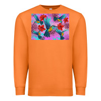 Carrot Flower Hummingbird Premium Sweatshirt - Artiststas
