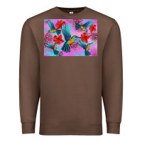 Chestnut Flower Hummingbird Premium Sweatshirt - Artiststas