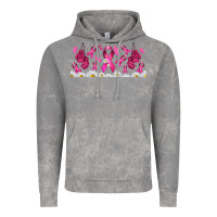 Cloud Rock cancer ribbon with daisy Vintage Hoodie - TumblerDesignByShophia