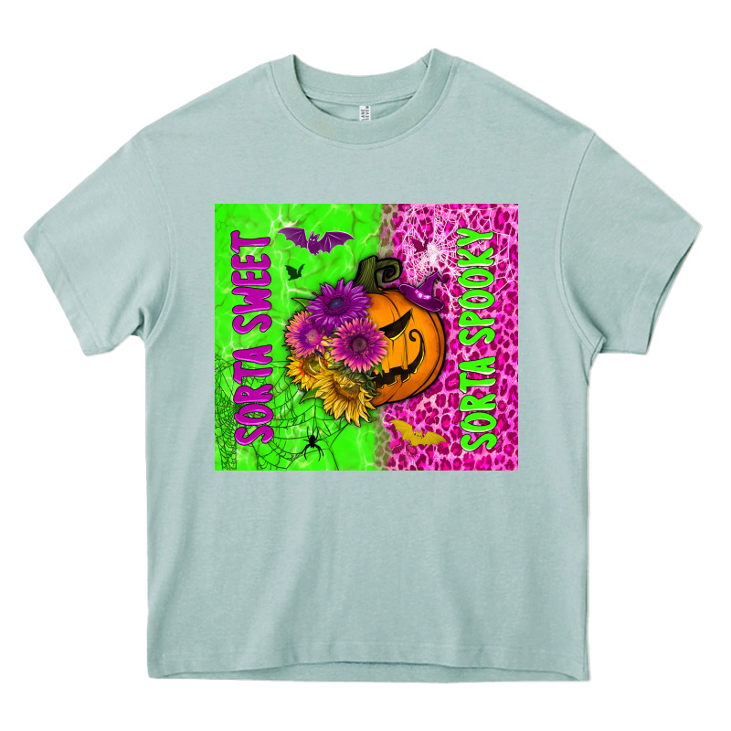 Sorta Sweet Sorta Spooky Tumbler Heavy Core Tee by BundleAndBundleShop | Teevron