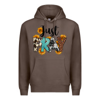 Coffee Just Pray Premium Hoodie - FaDigitalArtStudio