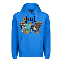 True Royal Just Pray Premium Hoodie - FaDigitalArtStudio