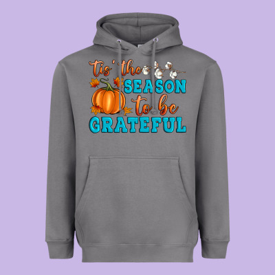 Tis' The Season To Be Grateful Heavyweight Hoodie Designed By Artiststas