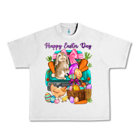 Lunar Rock Happy Easter Day truck Urban Heavy Tee - HowdyJamesFarm