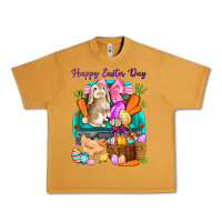 Peanut Butter Happy Easter Day truck Urban Heavy Tee - HowdyJamesFarm