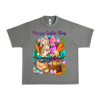 Tornado Happy Easter Day truck Urban Heavy Tee - HowdyJamesFarm
