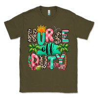 Army Green nurse off duty summer break Classic Tee - RanaPortraitStore